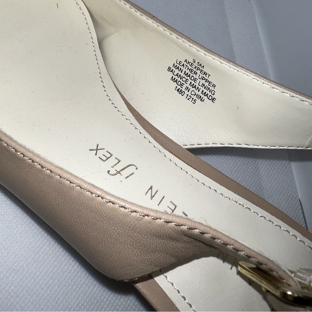 Anne Klein Women's Expert Slingback Nude 9.5 - Picture 7 of 7